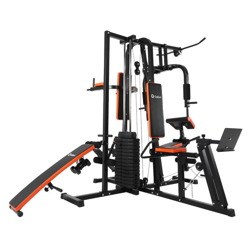 Estação de Musculação 100kg Gallant Elite Pro (GEM100H85A-PT) - Sports & Outdoors