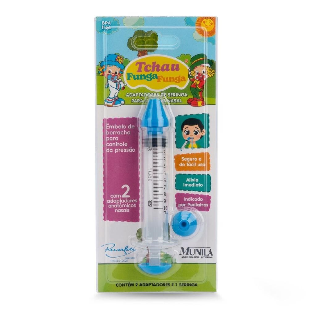 Tchau Funga Funga Adaptador Lavagem Nasal Patati Patata 10ML - Mom & Baby