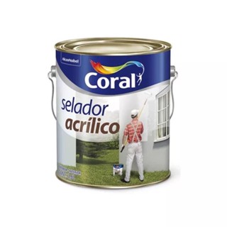 Coral Selador Acrílico 3,6 Litros - Branco em Oferta na Shopee
