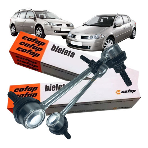 Par Bieleta Dianteiras Original Cofap Megane 1.6 / 2.0 2006 2007 2008 2009 2010 2011 2012 2013 em Oferta na Shopee