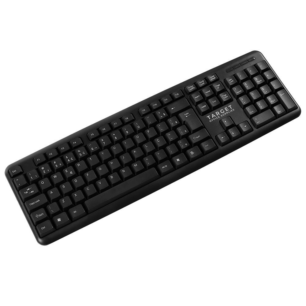 Kit Teclado e Mouse Office TGT GR100 V3, ABNT2, 1000DPI, Preto, TGT-GR100-BK03 - detalhe