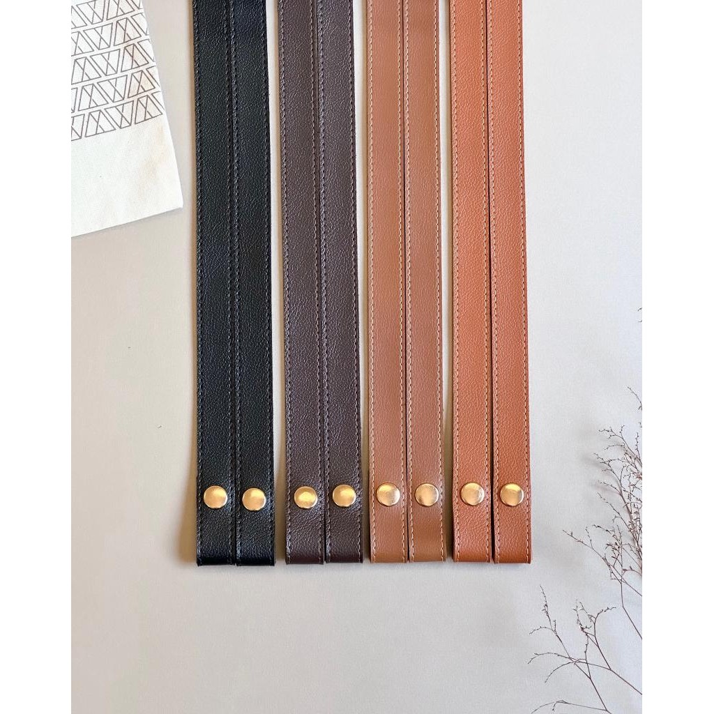 Alça de Bolsa Virginia com Metais Dourados (Par)