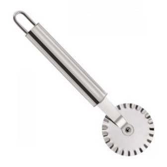 Cortador Em Aço Inox Lisa Cortar Massas Pastel Pizzas