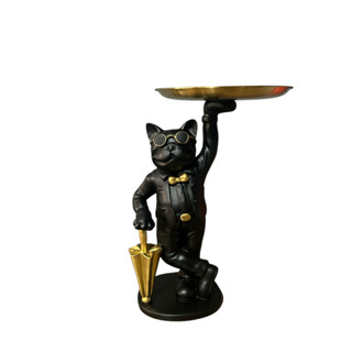 Estátua Bulldog Decorativa Guarda-Chuva Objetos Ambientação em Oferta na Shopee