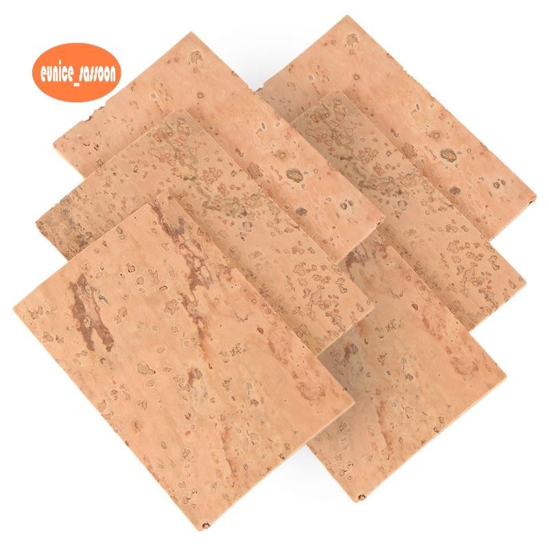 50 Pçs Saxofone Pescoço Folha De Cortiça 2Mm Soprano Tenor Alto Clarinete Conjunta Natural Kit