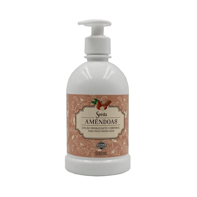 Loção Hidratante Corporal Sveda Amêndoas 500ml em Oferta na Shopee