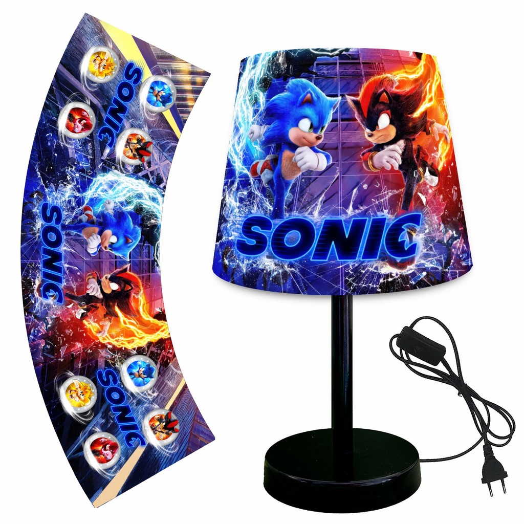 ABAJUR LUMINARIA 15X20 BEBE SONIC 3