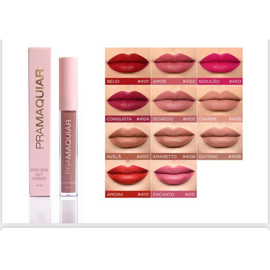 Batom Liquido Pramaquiar