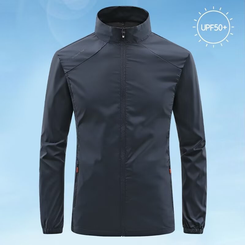 Muse Harbor Roupas Masculinas De Proteção Solar , Cor Sólida , Simples , À Prova D'água E Confortável , Top Casual