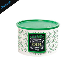 Pote Plástico para Erva Mate Mantimento Vasilha Organizadora Redonda Com Tampa em Oferta na Shopee