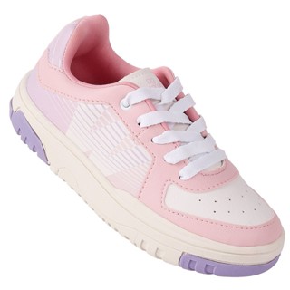 Tênis Infantil Feminino Worldcolors Fly - Rosa em Oferta na Shopee