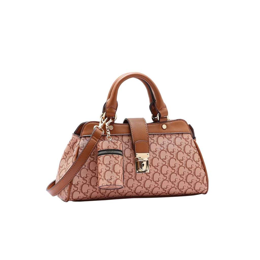 Bolsa Feminina Chenson Original Monograma Clássico Mão 3485065 em Oferta na Shopee