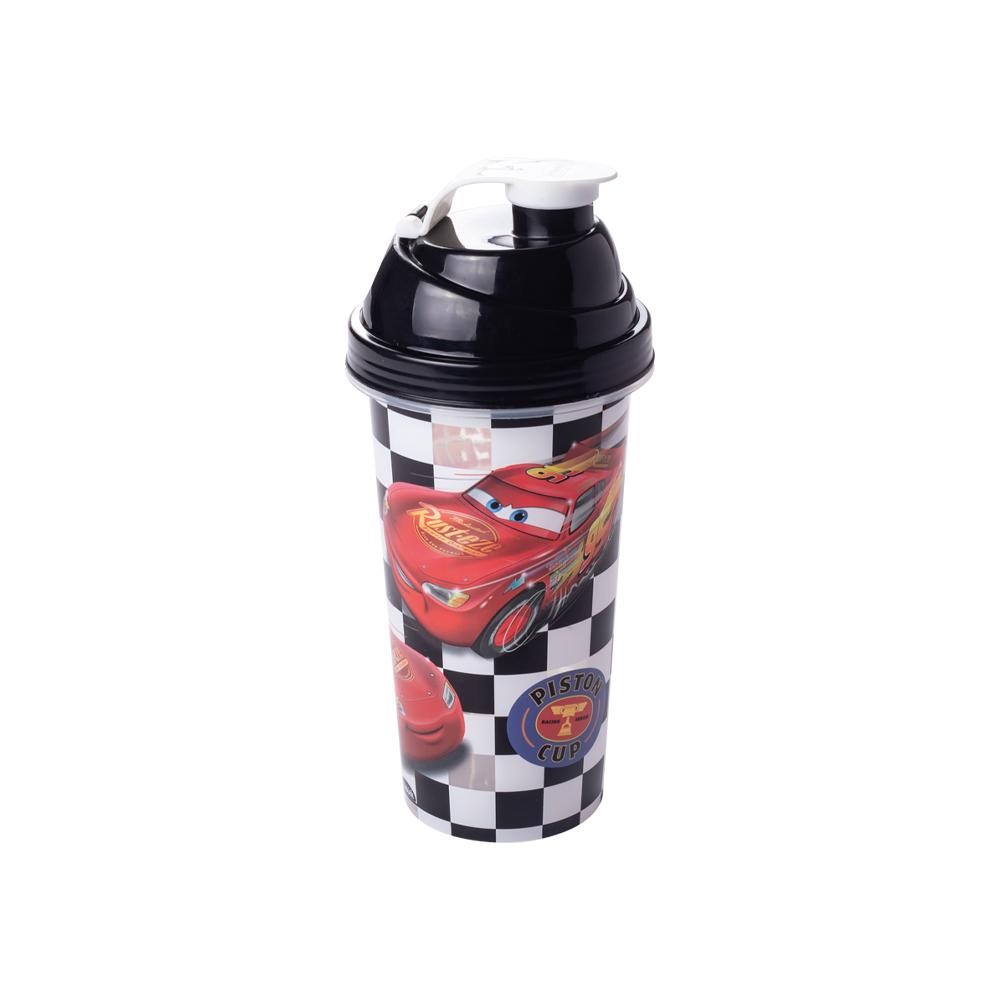 Shakeira Garrafa Carros Disney Plástico 580 ml Plasútil - Home & Living