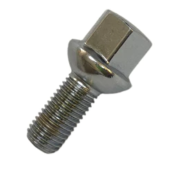 Parafuso Roda Aço Ferro Gol Voyage Parati Saveiro Passat Santana UP Volkswagen 24mm Cromado