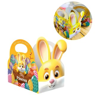 20 CESTA COELHO P/ CAIXA DE BOMBOM PÁSCOA 19X11X17CM JR PS15 em Oferta na Shopee