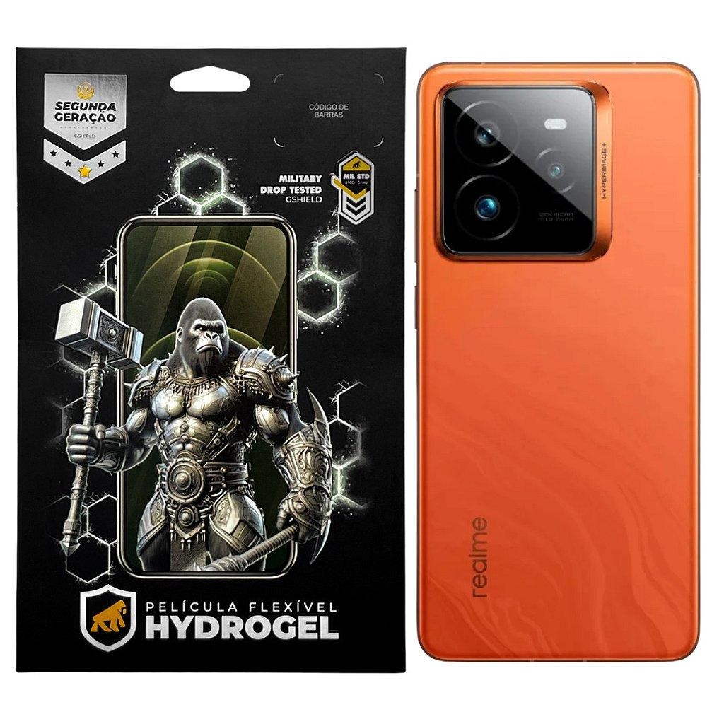 Película Traseira Hydrogel HD para Realme GT 7 Pro Proteção Anti Riscos e Alta Transparência Gshield em Oferta na Shopee