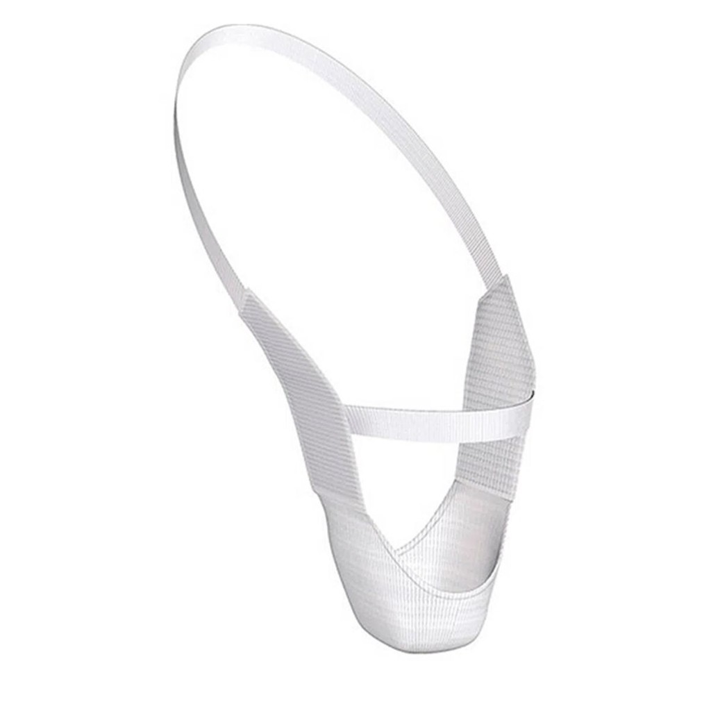 Suspensório Escrotal Pós Cirúrgico Anatômico Poliéster Branco Tensor em Oferta na Shopee