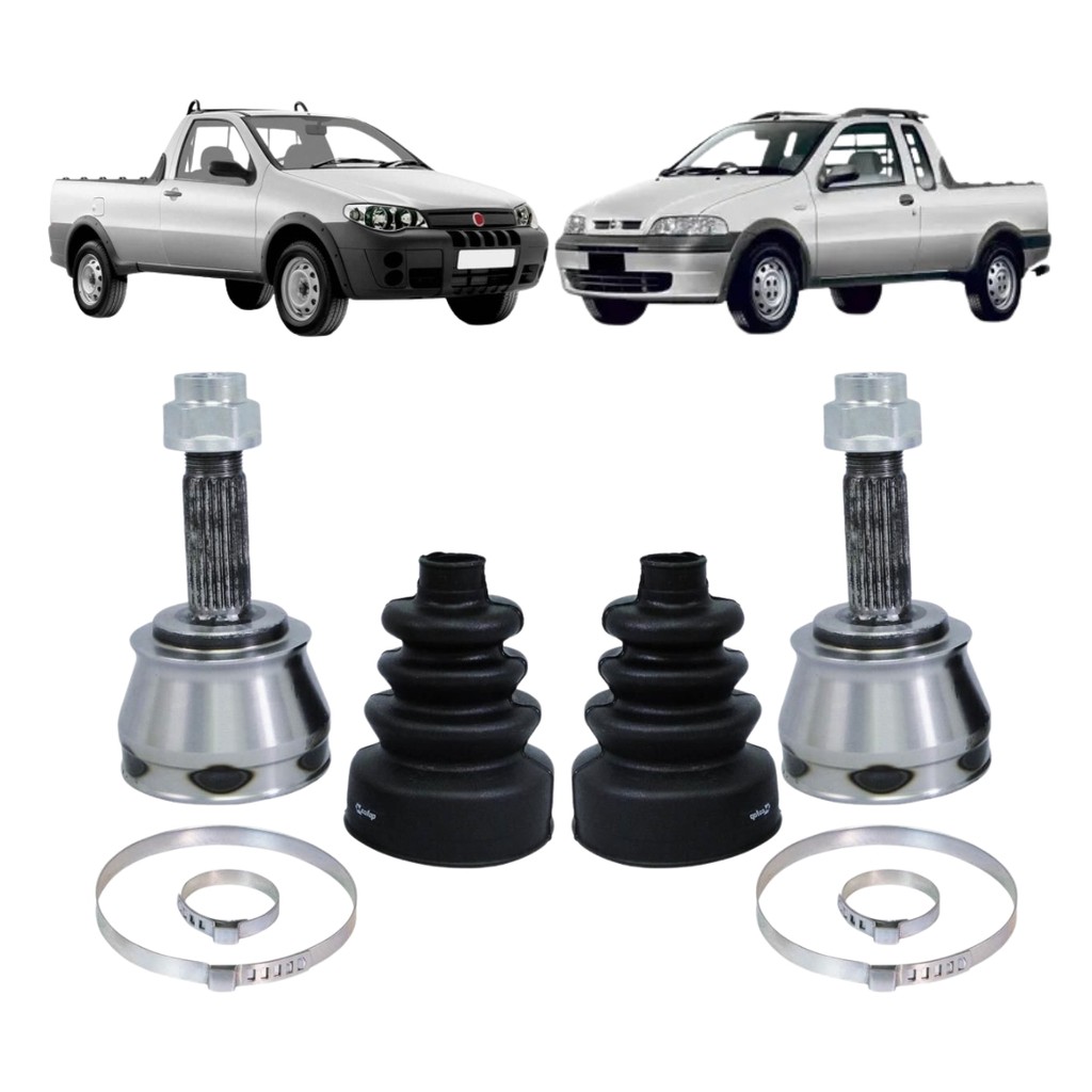 Par Junta Homocinética Fiat Strada Cofap 00 01 02 1.3 8V 16V