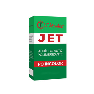 Resina Acrílica Auto Jet Pó Incolor 78g - Clássico em Oferta na Shopee