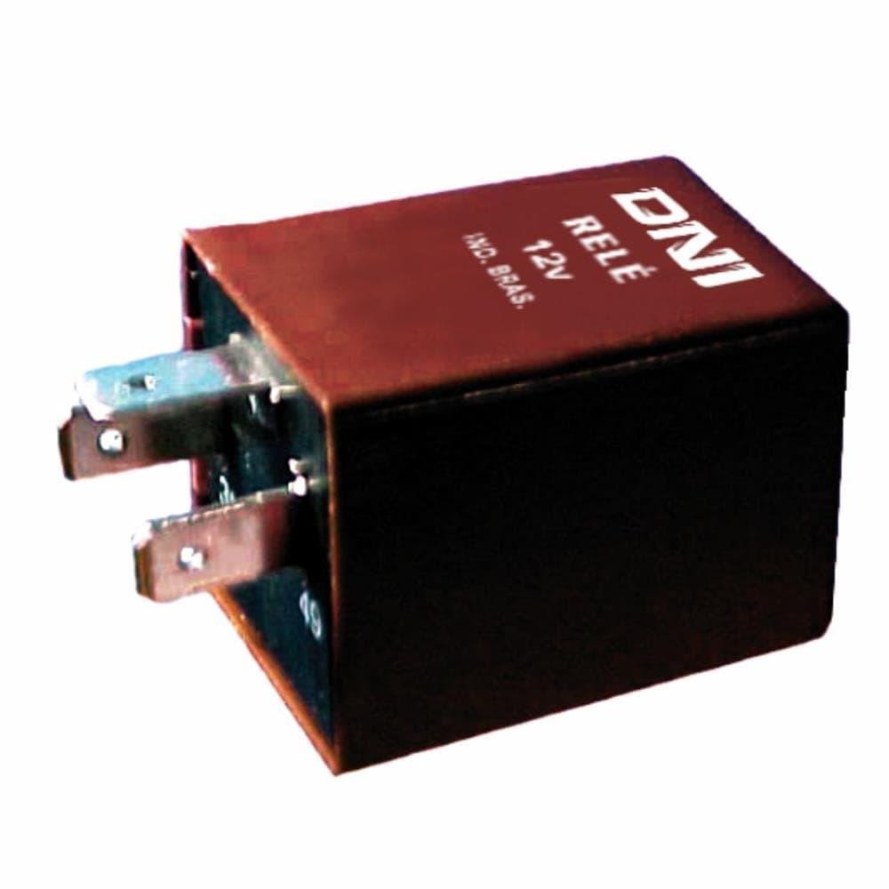 Relé de Pisca  3 Terminais 12V - DNI1103 - Spare Parts and Accessories for Vehicles