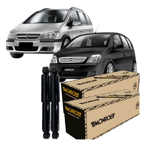 Par Amortecedor Traseiro Monroe Gm Meriva 2004 2012 em Oferta na Shopee