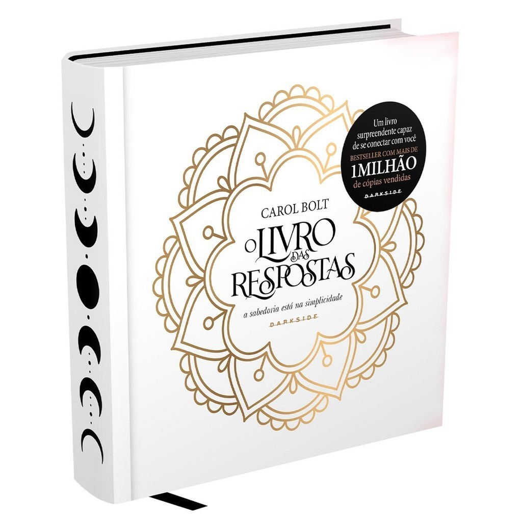 O Livro das respostas (Moon Edition) - Carol Bolt - DarkSide® Books em Oferta na Shopee