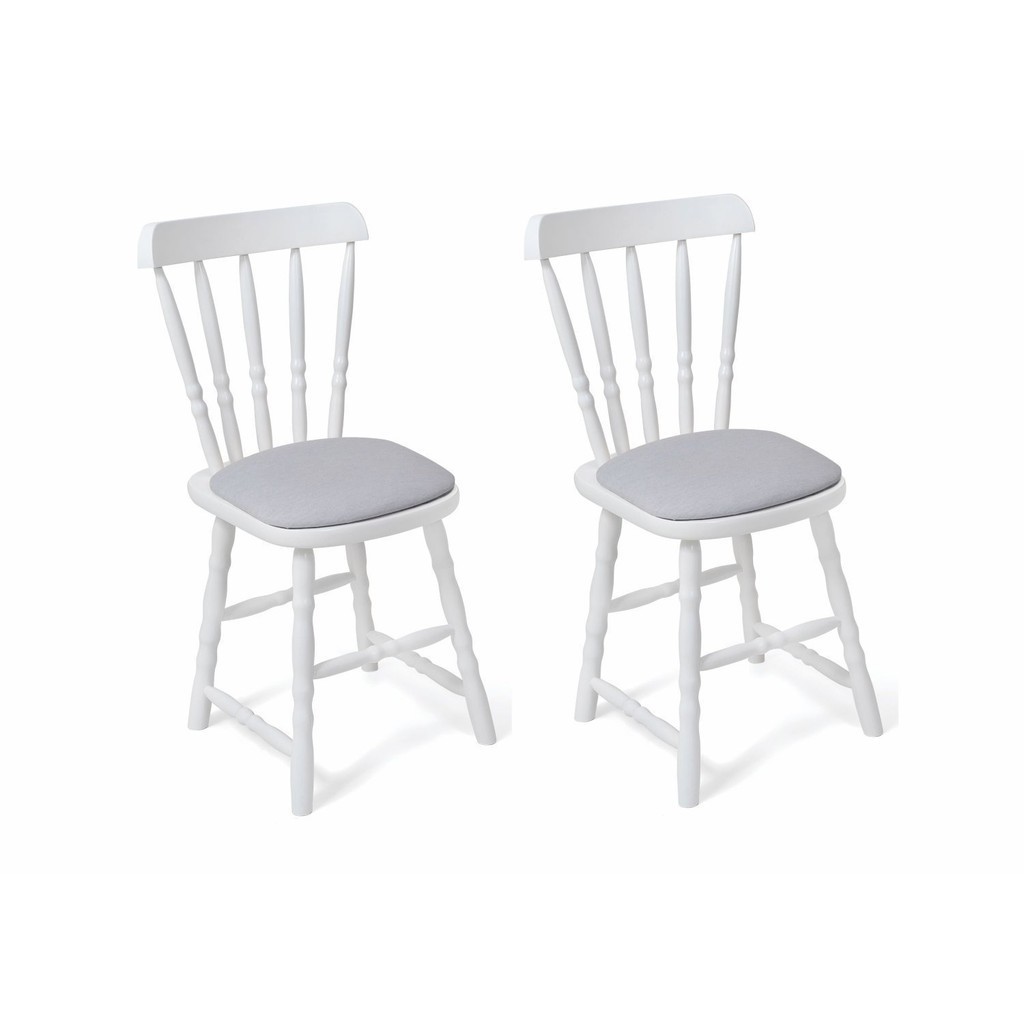 Kit 2 Cadeiras Estofadas Dalas - Home & Living