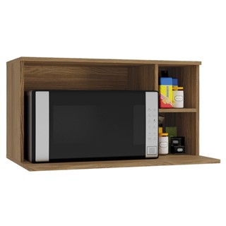 Armário Aéreo Cozinha Botanic 80cm Nogueira Fosco - Kappesberg em Oferta na Shopee