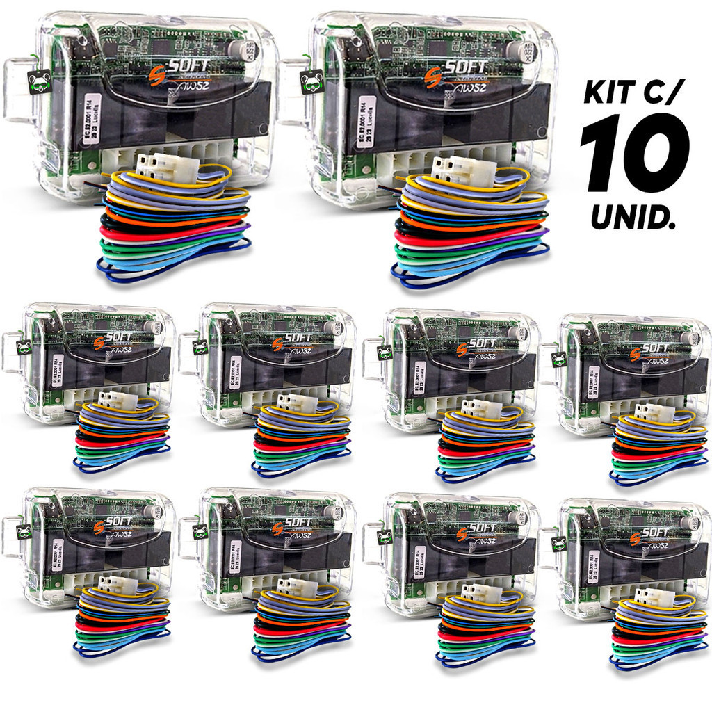 10 Módulos de Vidro Elétrico Universar AW 52 Soft 2 Vidros em Oferta na Shopee