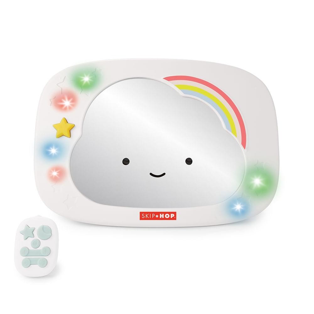 Imagem Espelho retrovisor Infantil Interativo e Musical Nuvem Skip Hop