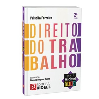 Direito do Trabalho - Série Rideel Flix - Temporada 1 - 2ª Edição em Oferta na Shopee