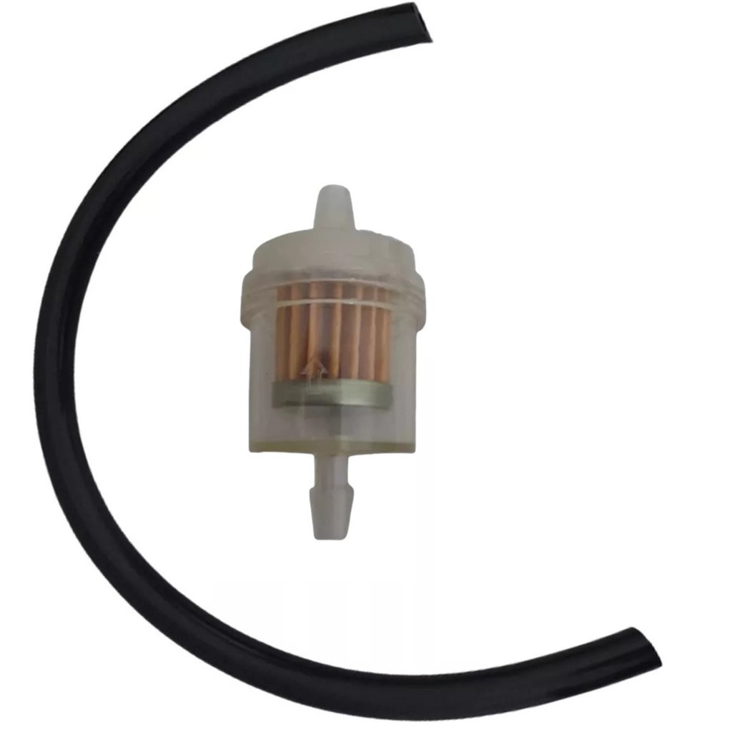 Filtro Gasolina Bike Motorizada / Mobilete + 30 Cm Mangueira