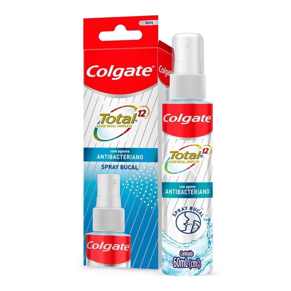 Enxaguante Bucal Colgate Total 12 Spray 60ml em Oferta na Shopee