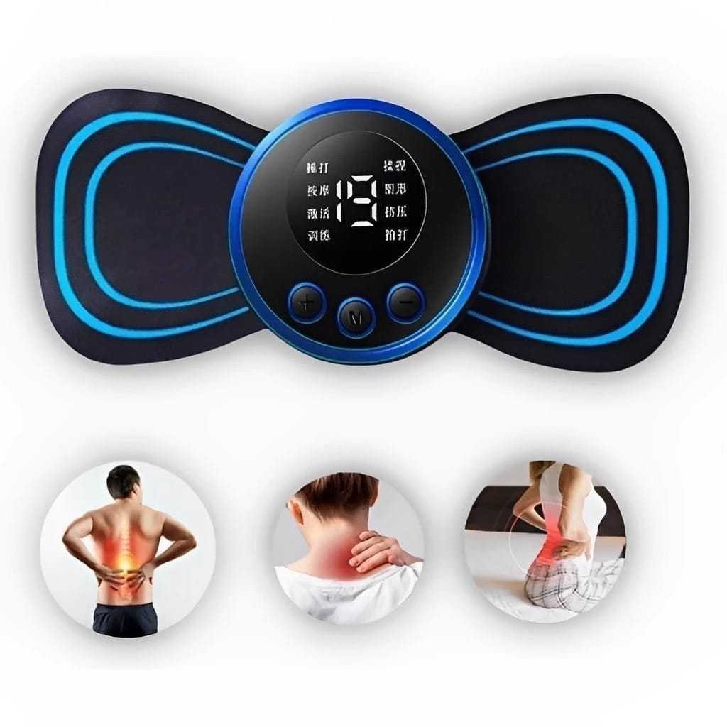 Mini massageador elétrico portátil para alívio da dor nos ombros, pernas, braços, corpo e coluna cervical - KL-632chen