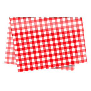 Papel de Seda - 50x70 - Xadrez Vermelho  - 10 unidades - Rizzo em Oferta na Shopee