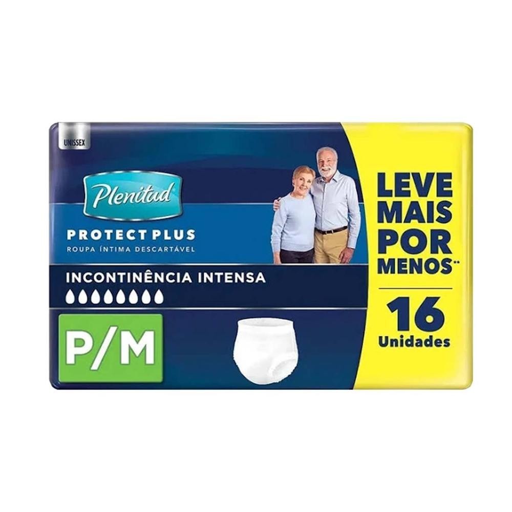 Fralda Geriátrica Plenitud Active Plus Mega P/m 16 Unidades em Oferta na Shopee