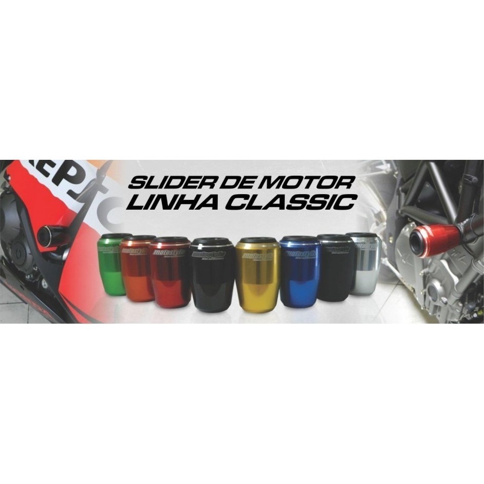 Slider Proteção Alumínio Yamaha Xj6 N Sem Carenagem 07/18