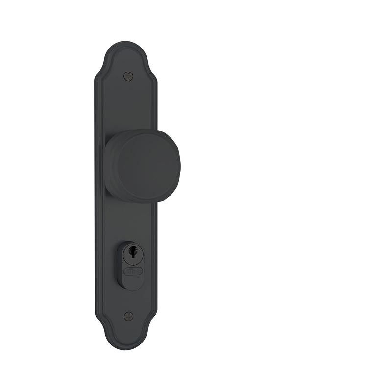 Fechadura Bola Fixa Stam Externa 80302 Preta Fosca Fechadura Bola Fixa Stam Externa 80302 Preta Fosca