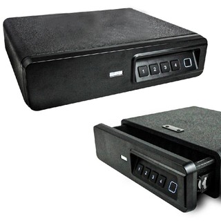 Cofre Mesa Gaveta Segurança Casa Fogo Digital Biometria Cor Preto em Oferta na Shopee