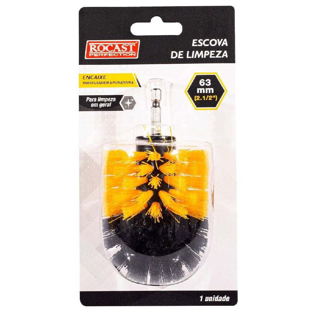 Escova de Limpeza para Parafusadeira/Furadeira 63mm  2.1/2'' (319,0032) - Rocast