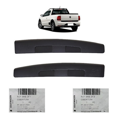 Acabamento Da Lanterna Saveiro G7 G8 Original Vw