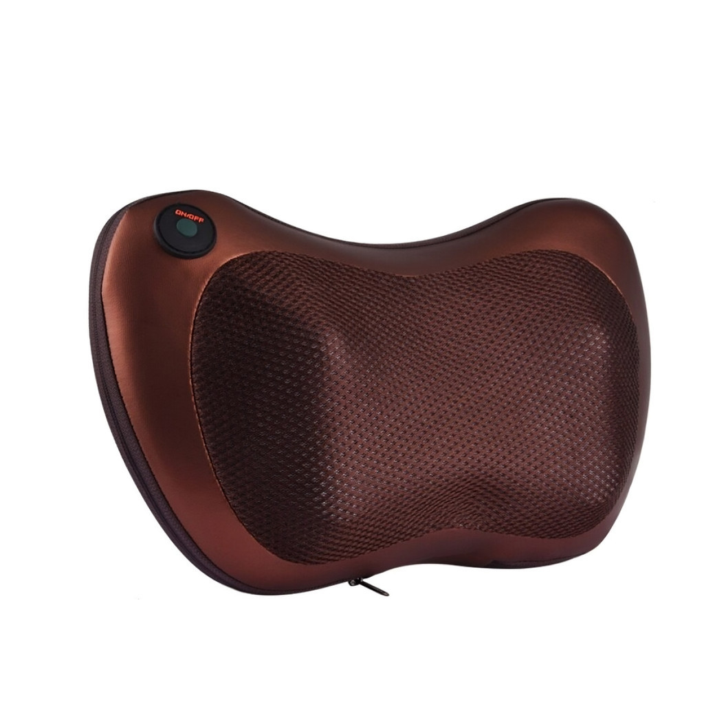 Almofada Massageadora Movimentos Shiatsu Com Cromoterapia Relaxamento Elétrica Portátil Premium