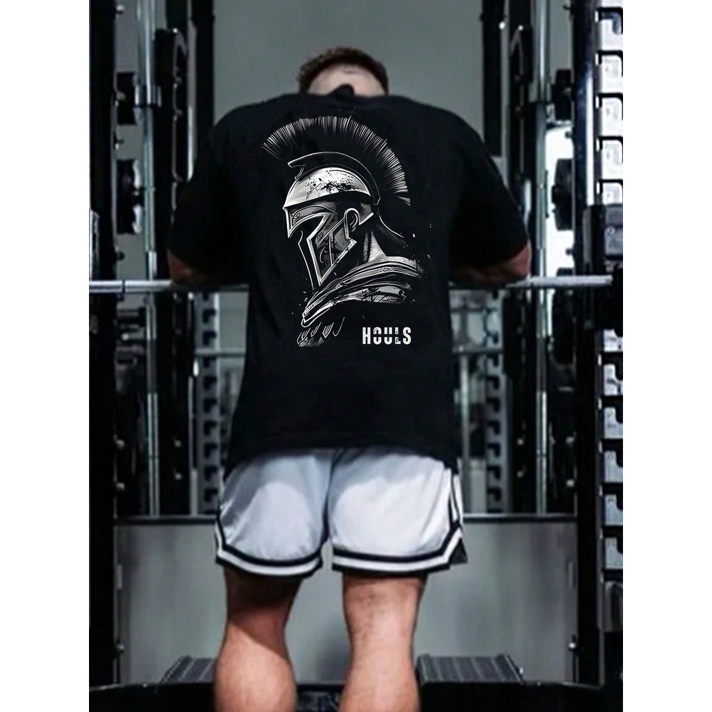 Camiseta Espartano Oversized Maromba Academia Treino