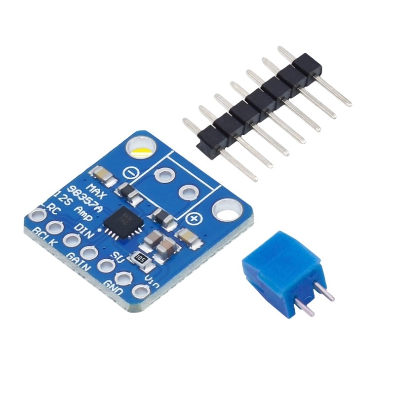 Módulo Amplificador Auditivo Li * 5V Classe D MAX98357A Proteções Térmicas