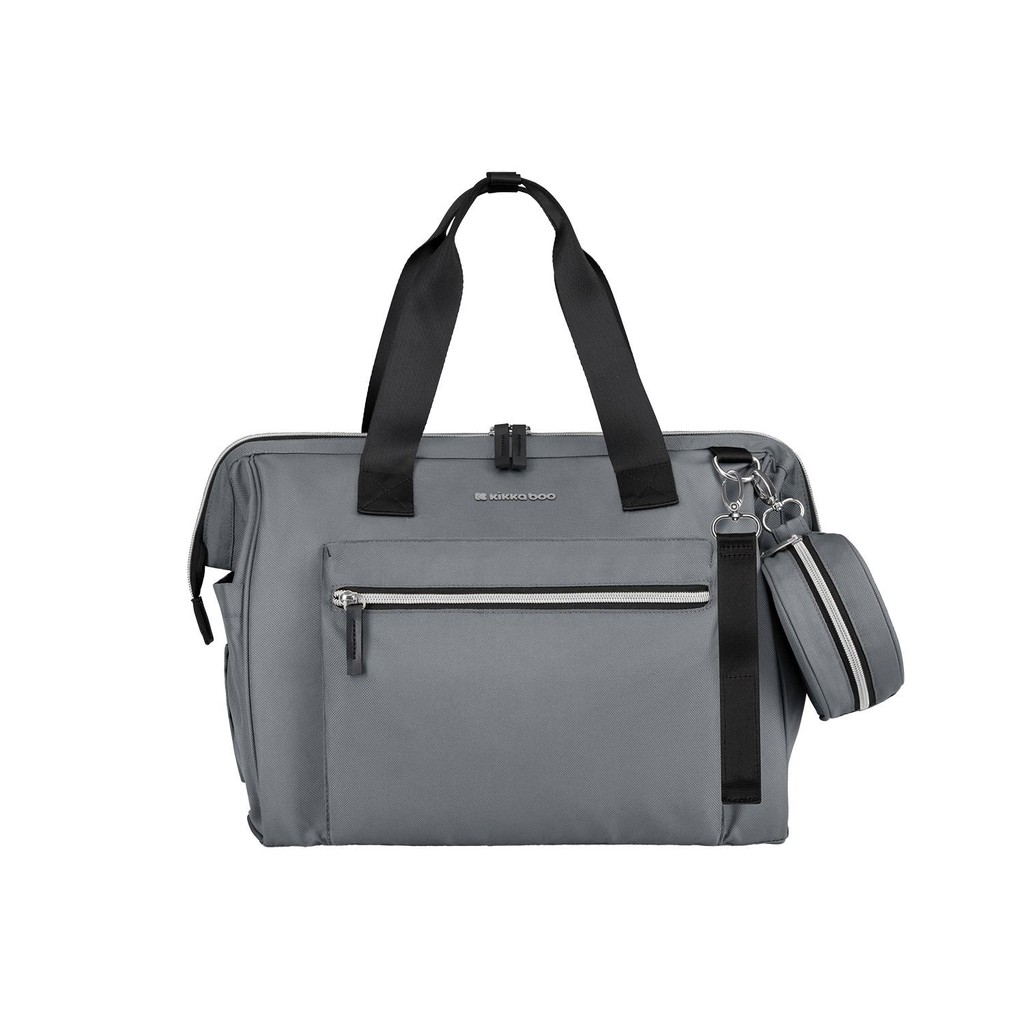 Bolsa Maxi Grey 2025 KikkaBoo em Oferta na Shopee