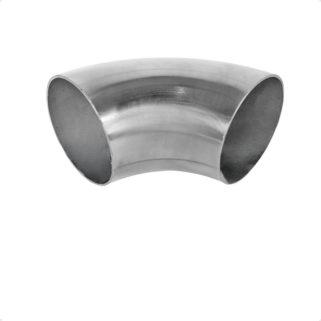 Curva 90 Graus Aço Inox 304 3 Polegadas Para Escapamentos