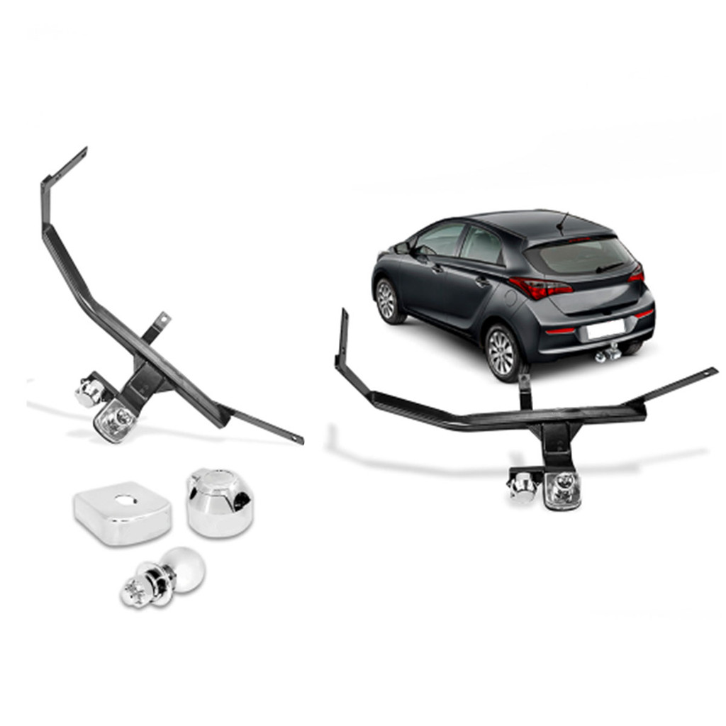 Engate Hyundai HB20 2012 a 2019 Reforcel Reboque Rabicho Protetor 500KG em Oferta na Shopee