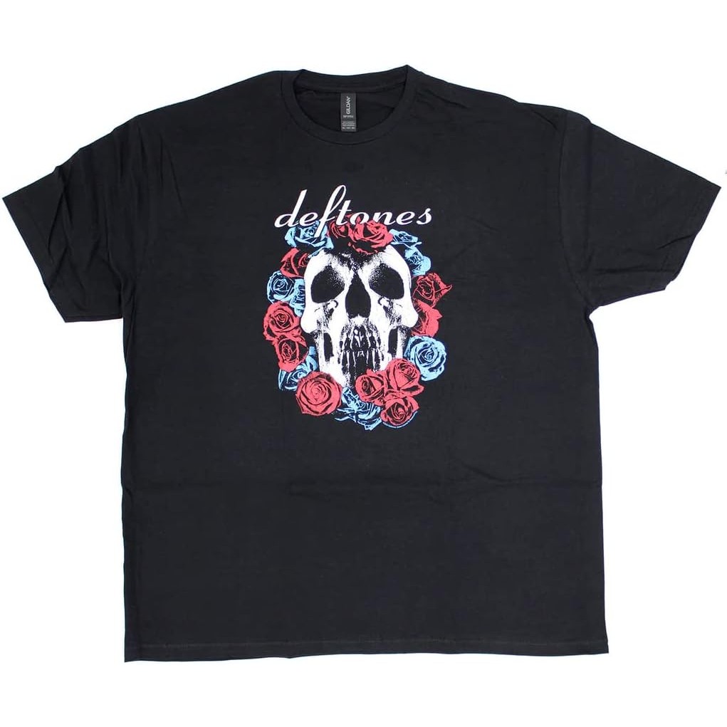 Camiseta Streetwear masculina Caveira Blusa Unissex Manga Curta Punk