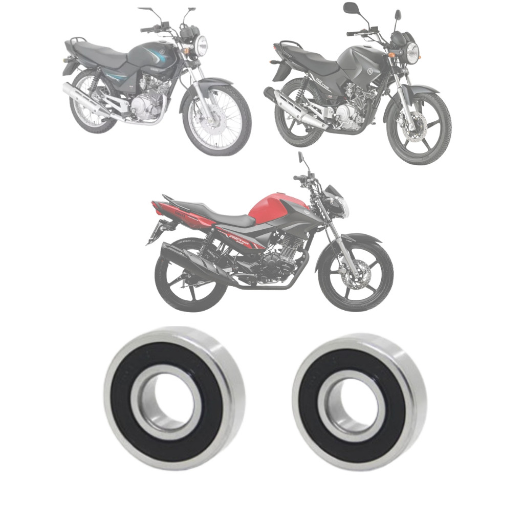 KIT ROLAMENTO RODA DIANTEIRA YAMAHA YBR 125/FACTOR 125/150 FREIO A DISCO