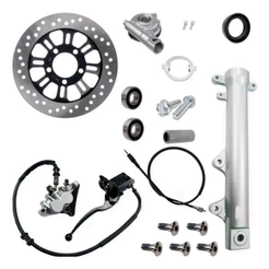 Kit Sistema Freio Disco Titan Fan 150 Mix 09/13 Pinça Canela